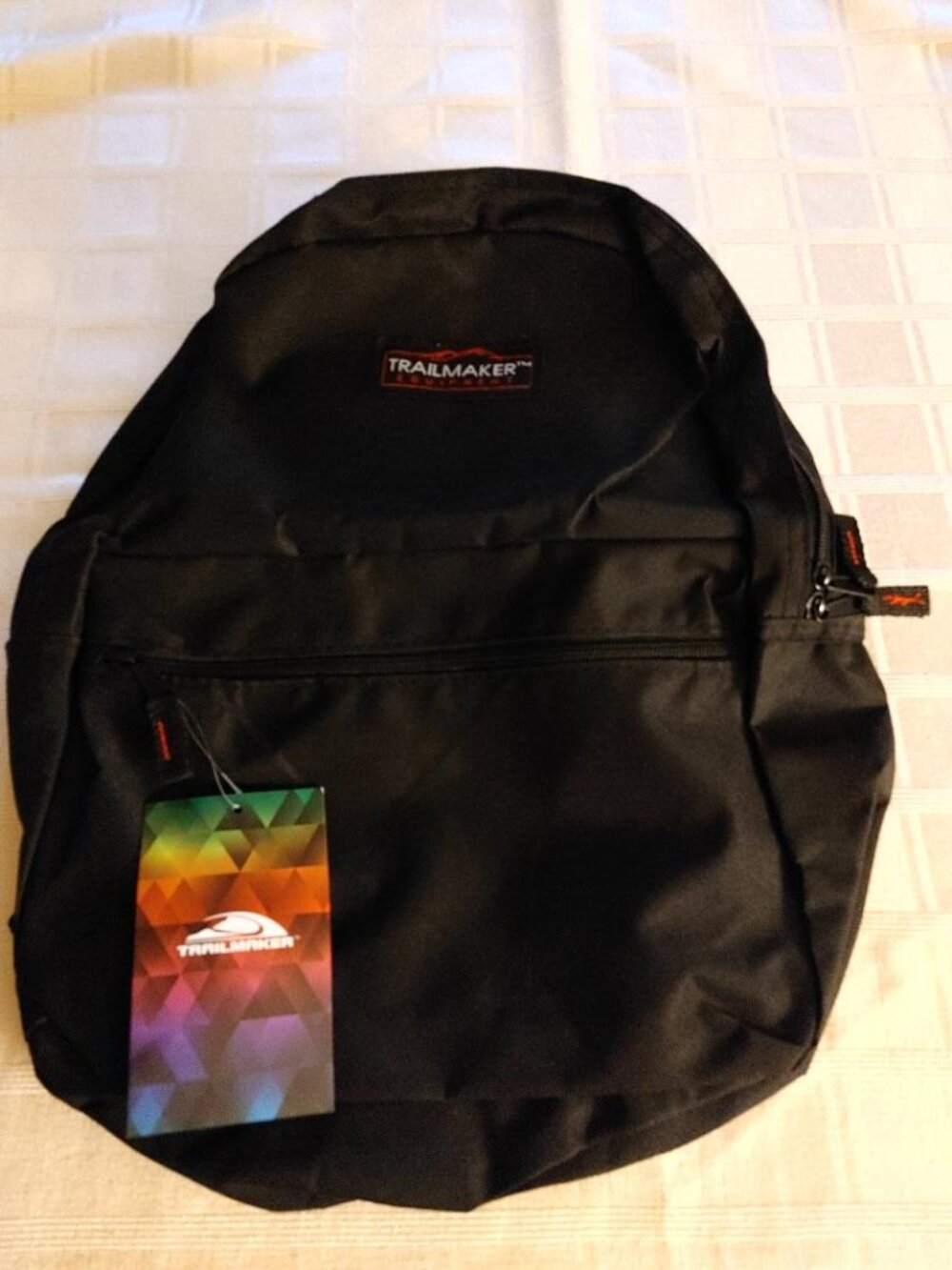 Brand New with Tags Trailmaker Black Lightweight Classic Backpack